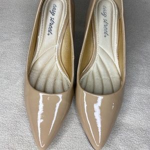 women's easy street tan heel